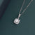1.68 CT Round Brilliant Halo Lab-Grown Diamond Pendant
