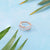 1.62 CT Total Oval Lab-Grown Diamond Curved Wrap Band Ring