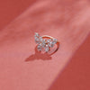 1.52 CT Marquise & Pear Cut Lab-Grown Diamond Nature Inspired Ring
