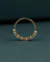 1.145 CT Emerald & Marquise Cut CVD Lab-Grown Diamond Eternity Band Ring