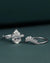 3.48 CTW Pear Cut Lab-Grown Diamond Bridal Ring Set in Gold
