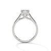 2.00 CT Emerald Cut Lab-Grown Diamond Solitaire Ring