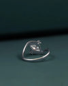 1.15 CTW Marquise Cut Lab-Grown Diamond Twist Ring in Gold