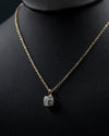 1.24 CTW Cushion Cut Lab-Grown Diamond Solitaire Pendant Necklace