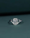 2.05 CT Radiant Cut Lab-Grown Diamond Solitaire Engagement Ring