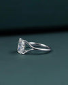 2.05 CT Radiant Cut Lab-Grown Diamond Solitaire Engagement Ring