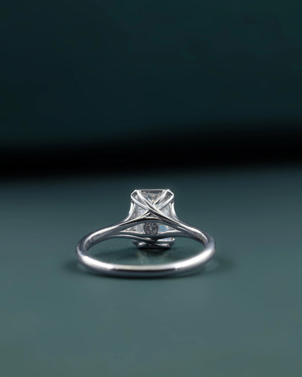 2.63 CTW Round Cut CVD Lab-Grown Diamond Engagement Ring