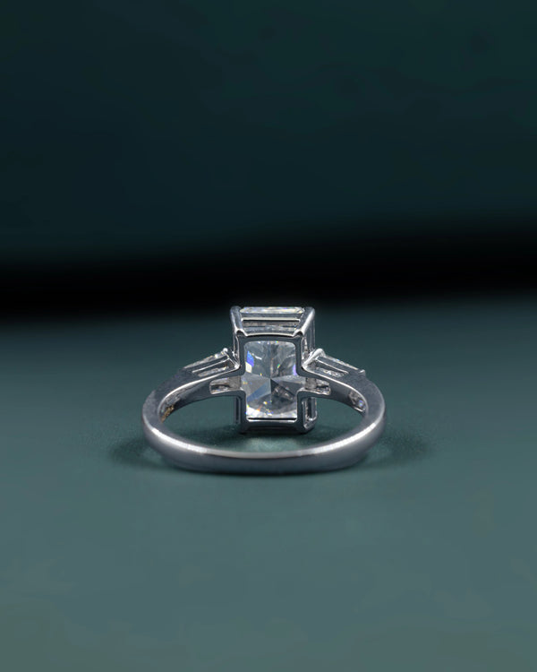 2.94 CTW Radiant Cut Three-Stone Lab-Grown Diamond Ring