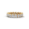 4.25 CT Heart Shape Lab-Grown Diamond Eternity Band Ring