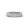 4.25 CT Heart Shape Lab-Grown Diamond Eternity Band Ring