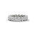 4.25 CT Heart Shape Lab-Grown Diamond Eternity Band Ring