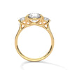 2.50 CT Total Round Lab-Grown Diamond Three Stone Ring