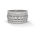 5.56 CT Round & Oval Lab-Grown Diamond Multi-Row Eternity Band Ring