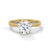 2.00 CT Round Cut Lab-Grown Diamond Solitaire Engagement Ring