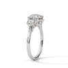 2.50 CT Total Round Lab-Grown Diamond Three Stone Ring