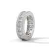 4.04 CT Princess & Round Lab-Grown Diamond Eternity Band Ring