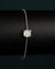 2.22 CTW Asscher Cut Diamond Solitaire Bracelet