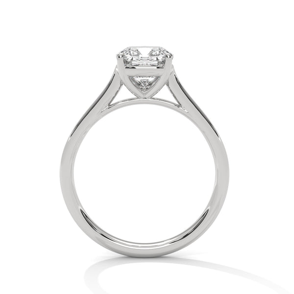 2.00 CT Cushion Cut Lab-Grown Diamond Solitaire Engagement Ring