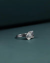 2.80 CTW Pear & Emerald Cut CVD Lab-Grown Diamond Open Duo Ring