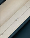 2.10 CTW Marquise Cut Lab-Grown Diamond Solitaire Bracelet in Gold