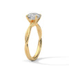 2.00 CT Round Cut Lab-Grown Diamond Solitaire Engagement Ring