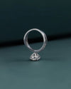 2.39 CT Round Cut Pave Solitaire CVD Lab-Grown Diamond Engagement Ring
