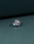 1.11 CTW Emerald Cut Lab-Grown Diamond Twist Engagement Ring