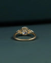 2.45 CT Round & Pear Cut CVD Lab-Grown Diamond Three Stone Ring