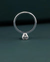 1.21 CT Emerald Cut CVD Lab-Grown Diamond Solitaire Ring