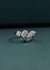 2.09 CTW Mixed-Cut Three Stone Lab-Grown Diamond Ring in Gold