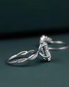 3.48 CTW Pear Cut Lab-Grown Diamond Bridal Ring Set in Gold