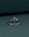 1.31 CTW Fancy Yellow Pear Cut Lab-Grown Diamond Three-Stone Ring