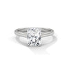 2.00 CT Emerald Cut Lab-Grown Diamond Solitaire Ring