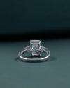 2.94 CTW Radiant Cut Three-Stone Lab-Grown Diamond Ring
