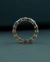 3.61 CTW Emerald Cut CVD Lab-Grown Diamond Eternity Ring