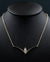 0.51 CTW Marquise Cut Lab-Grown Diamond V-Shape Necklace in Gold