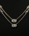 2.27 CTW Cushion Cut Lab-Grown Diamond Layered Necklace