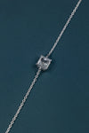 6.55 CTW Emerald Cut Lab-Grown Diamond Solitaire Bracelet