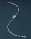 2.00 CT Emerald Cut CVD Lab-Grown Diamond Solitaire Bracelet