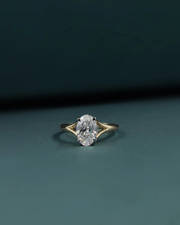 2.62 CTW Round Lab-Grown Diamond Solitaire Ring