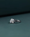 2.80 CTW Pear & Emerald Cut CVD Lab-Grown Diamond Open Duo Ring