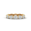 4.35 CT Oval Cut Lab-Grown Diamond Eternity Band
