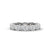 4.35 CT Oval Cut Lab-Grown Diamond Eternity Band