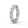 4.35 CT Oval Cut Lab-Grown Diamond Eternity Band