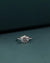 3.21 CT Round Brilliant CVD Lab-Grown Diamond Pave Engagement Ring