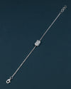 2.03 Carat Emerald Cut Lab-Grown Diamond Solitaire Bracelet