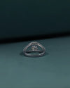2.34 CT Radiant Cut CVD Lab-Grown Diamond Split Shank Pave Engagement Ring