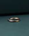 0.18 CTW Minimal Pave Diamond Curved Ring in Gold