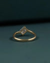 1.10 CT Emerald Cut CVD Lab-Grown Diamond Solitaire Ring