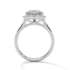 2.16 CT Heart Shape Lab-Grown Diamond Halo Ring